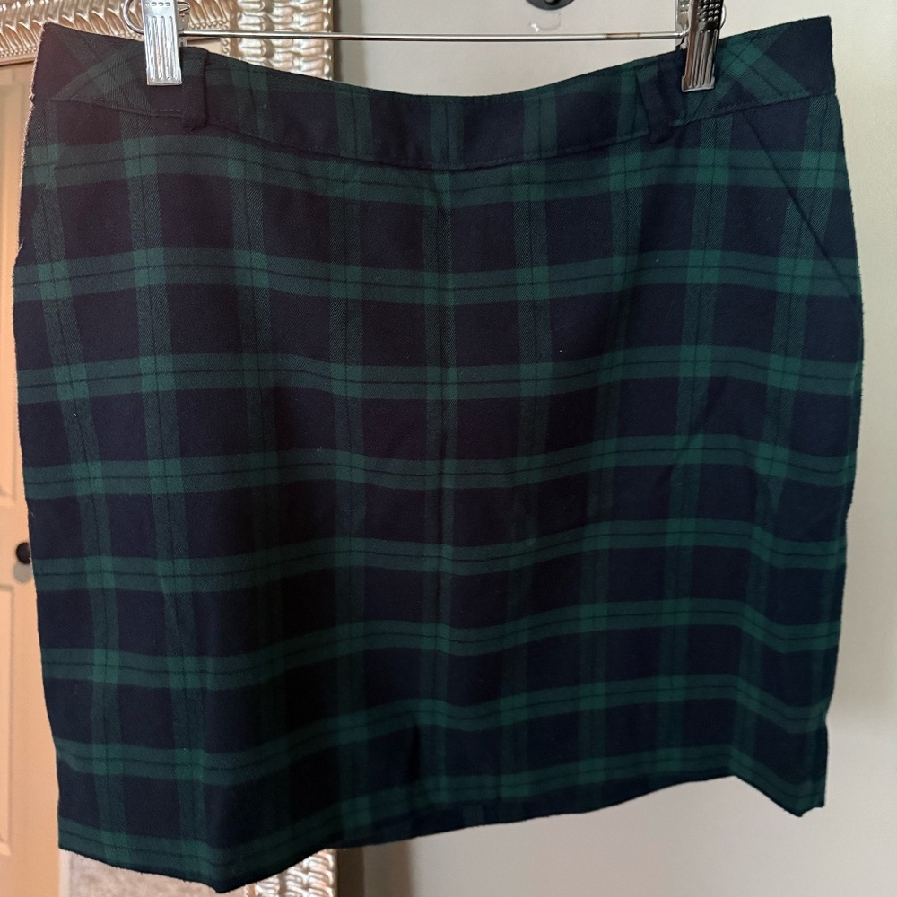 Old Navy Tartan Wool Mini